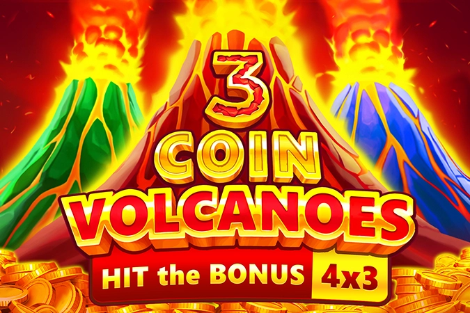 3 Coin Volcanoes at Golden Star Casino